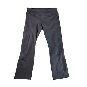 Lululemon Womens vlCropped‎ Leggings Athletic Yoga Pants Size 6ack